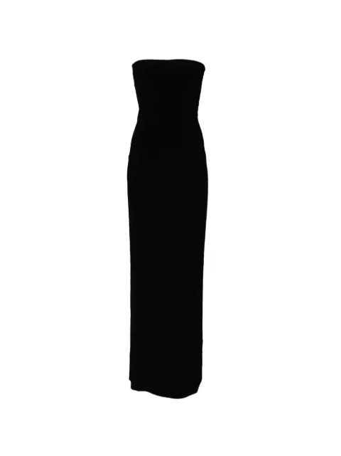 Norma Kamali strapless maxi dress