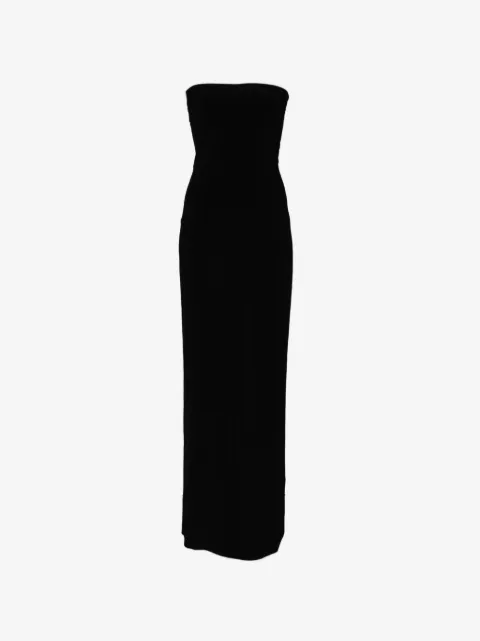 Norma Kamali strapless maxi dress