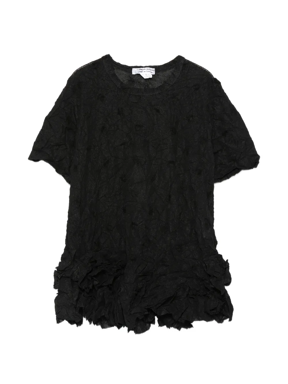 Comme Des Garçons crew-neck T-shirt - Schwarz