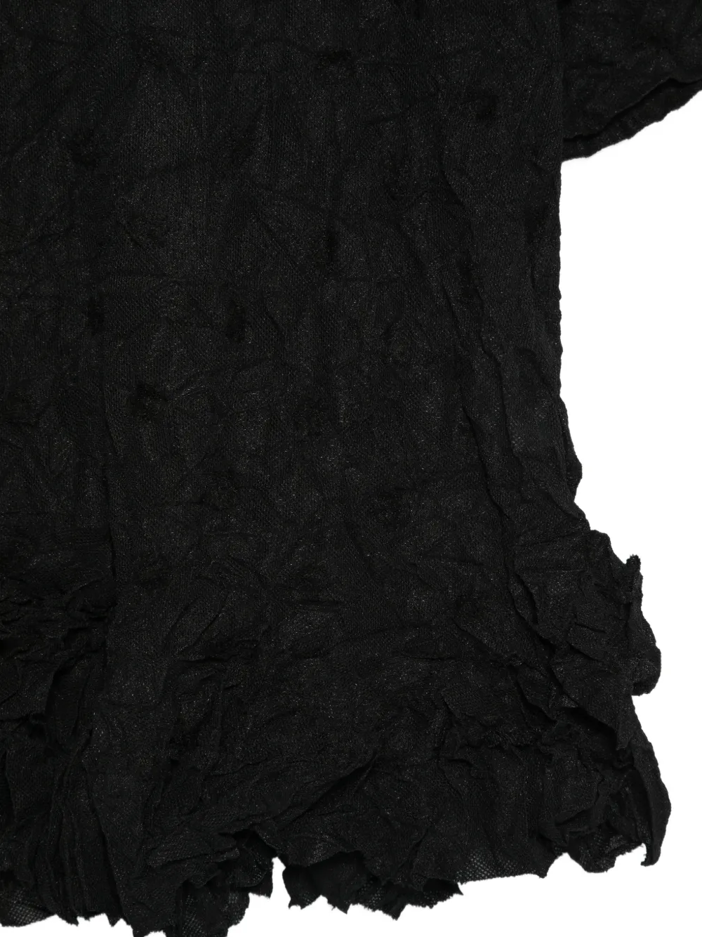 Comme Des Garçons Comme Des Garçons T-shirt met ronde hals Zwart