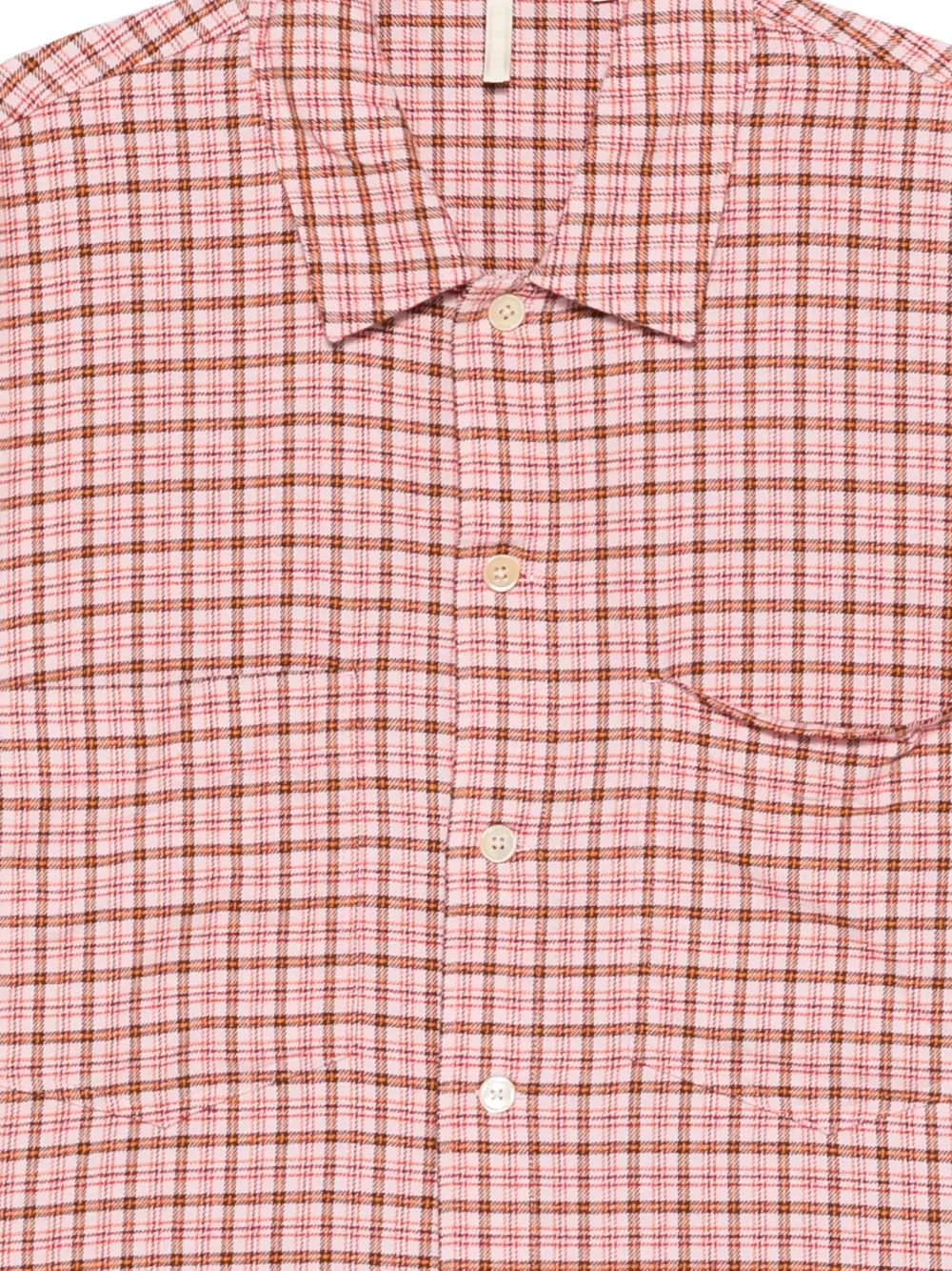  Sunflower Adam Checked Shirt - Pink 