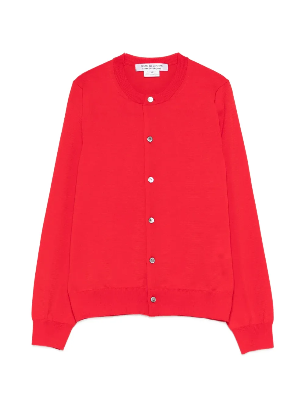 Comme Des Garçons buttoned cardigan - Red