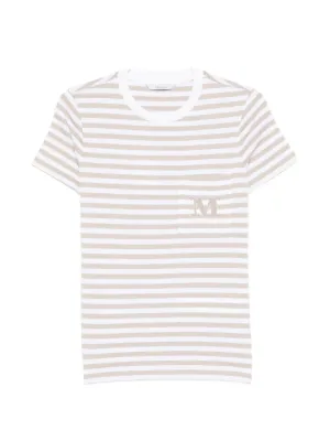 Jil Sander ストライプ Tシャツ | ニュートラル | FARFETCH JP