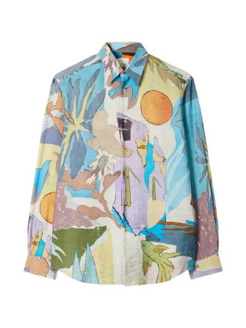 Paul Smith قميص بطبعة