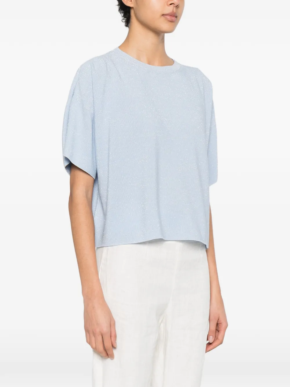 Fabiana Filippi T-shirt Blauw