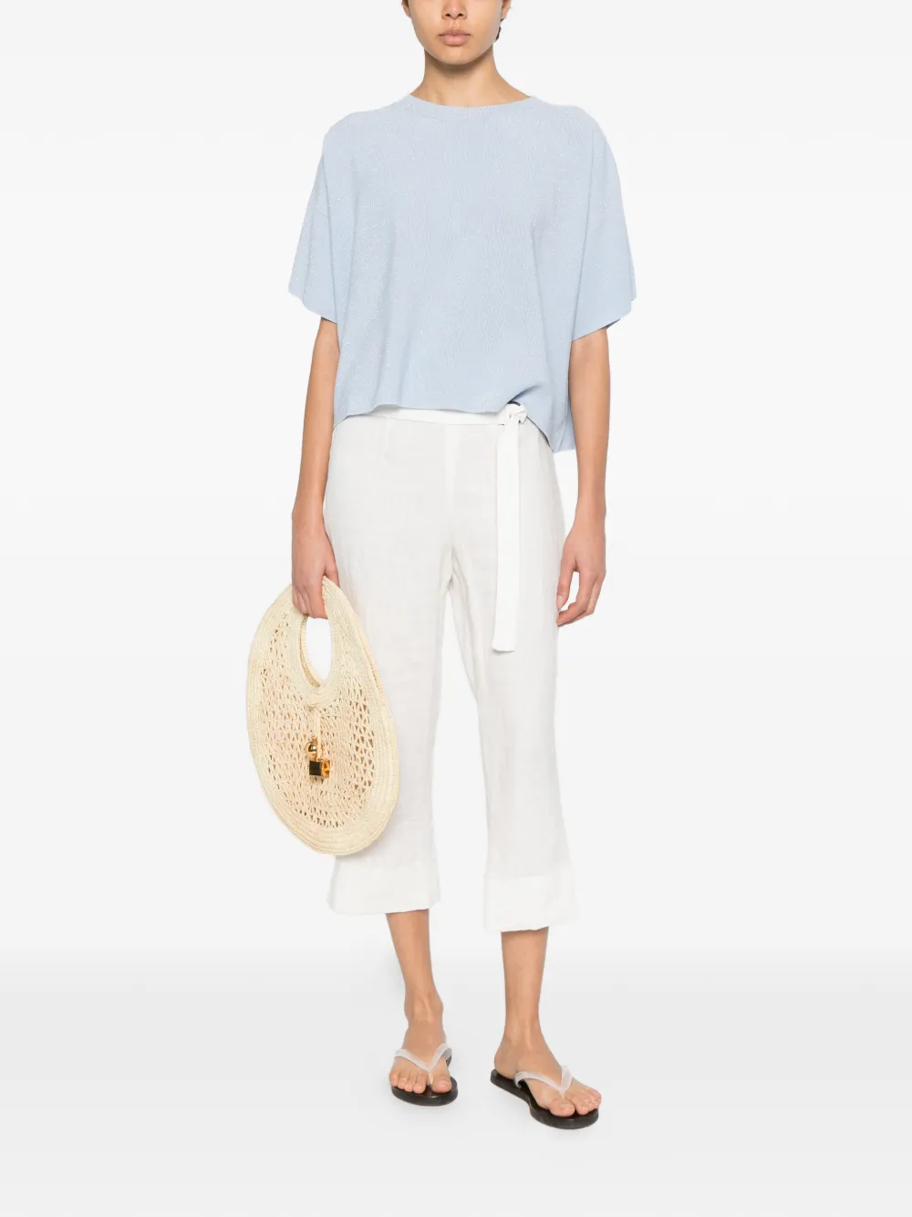 Fabiana Filippi T-shirt Blauw