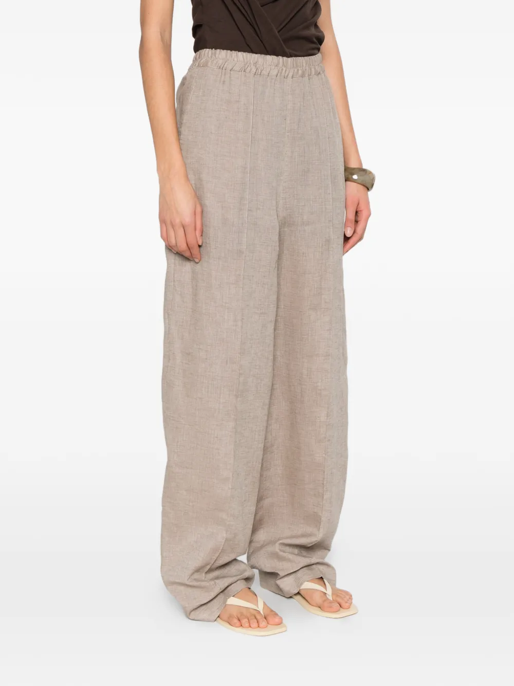 Fabiana Filippi Elastische broek Beige
