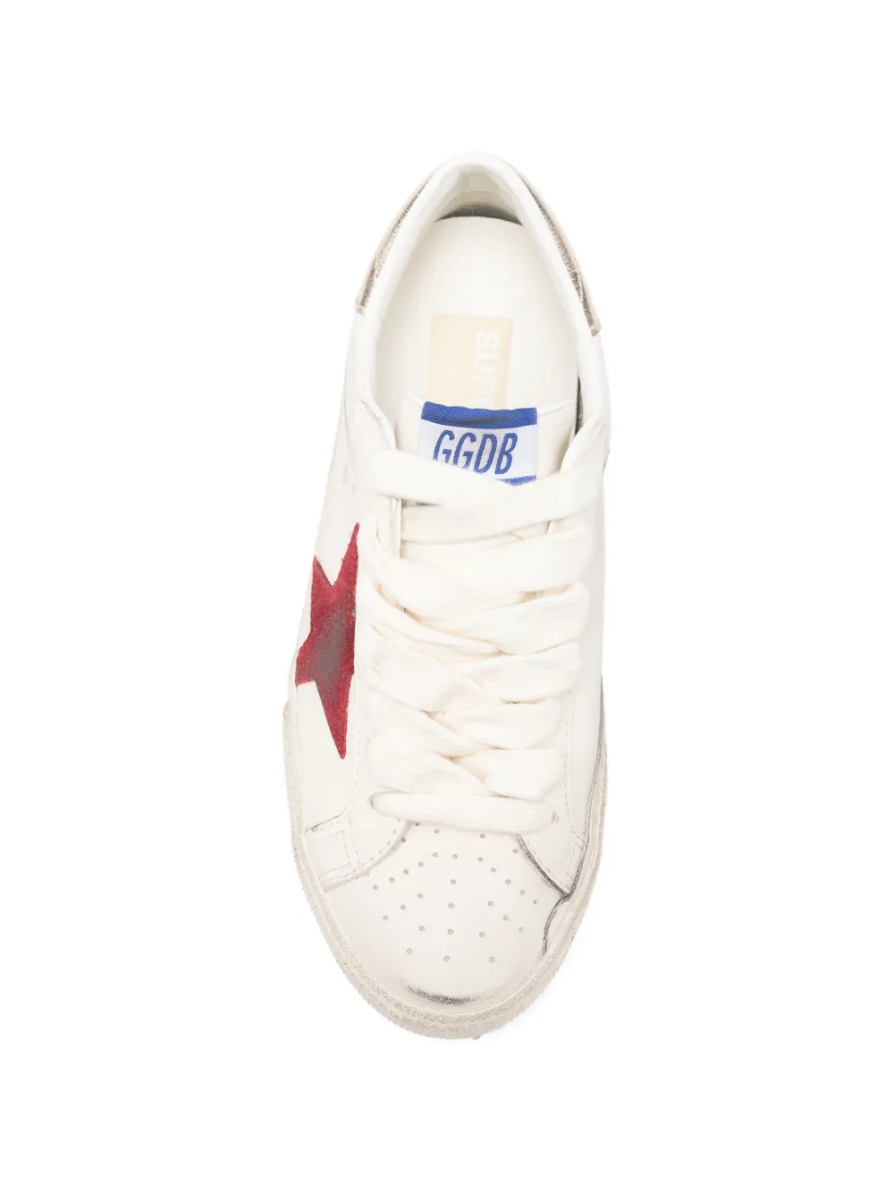 Golden Goose Sneakers met sterdetail Beige