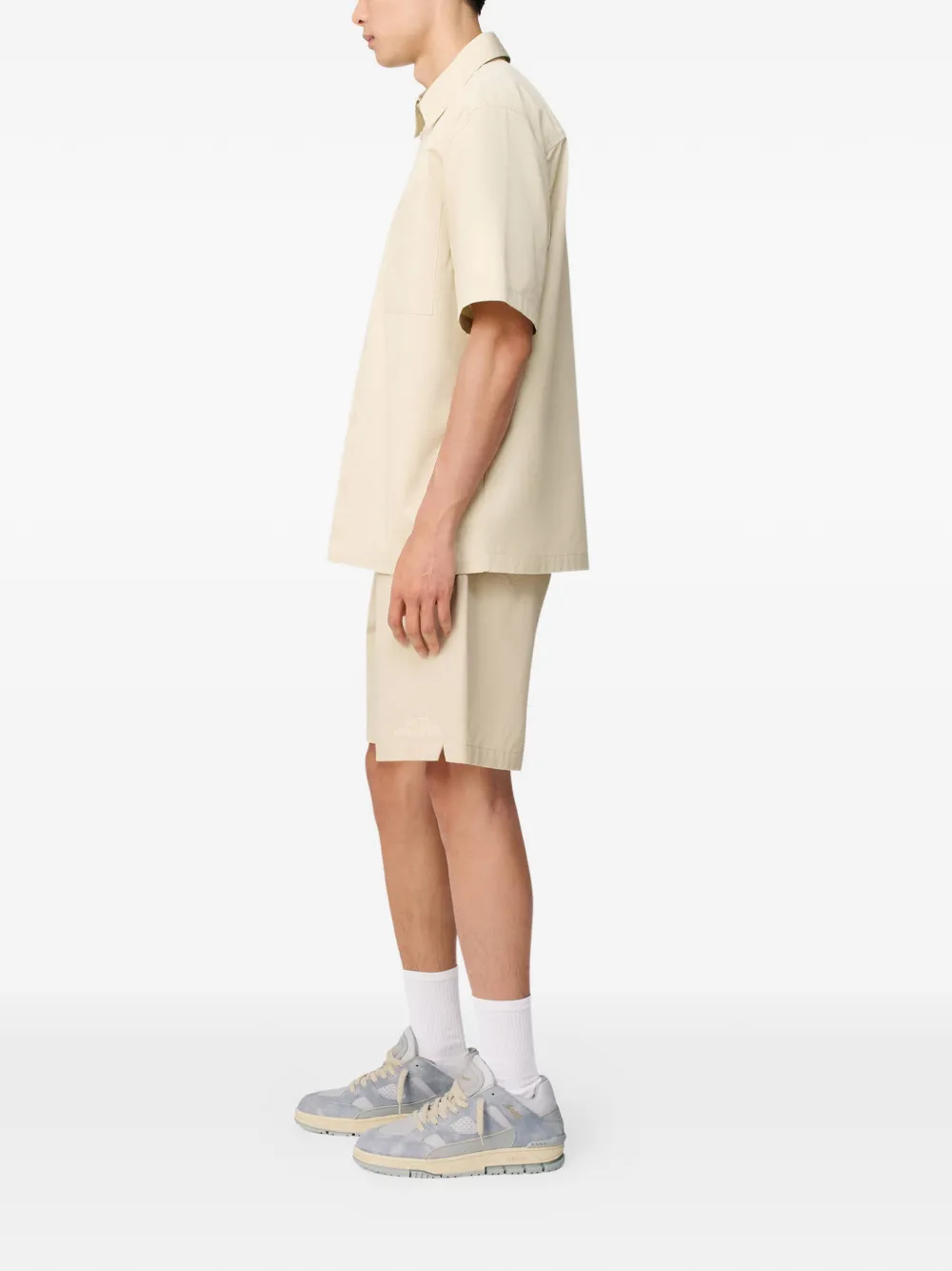  Axel Arigato Heath Logo Shorts - Neutrals 