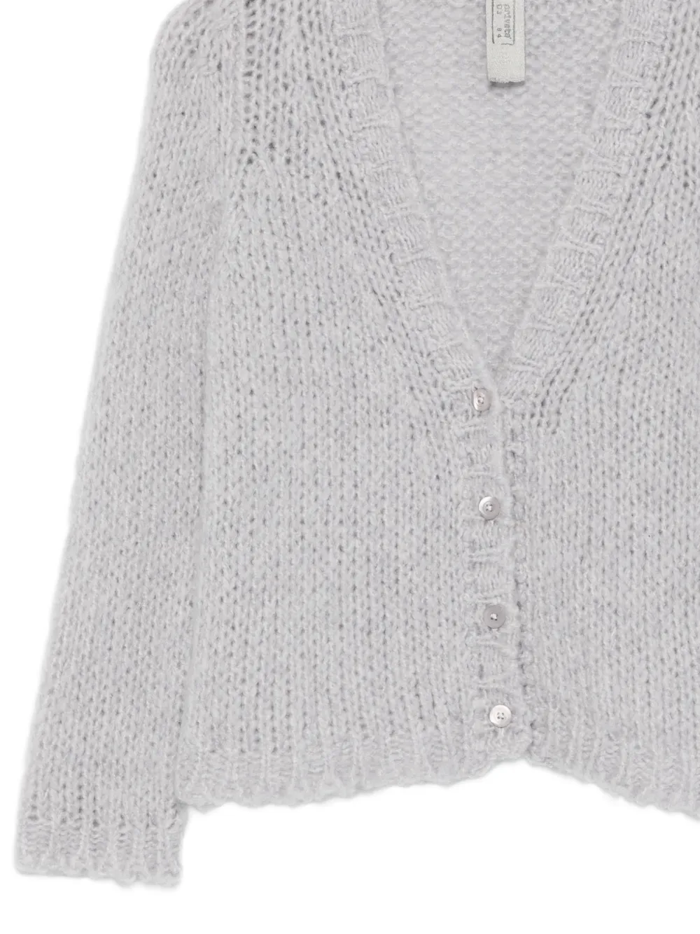  Private 0204 V-neck Cardigan - Grey 