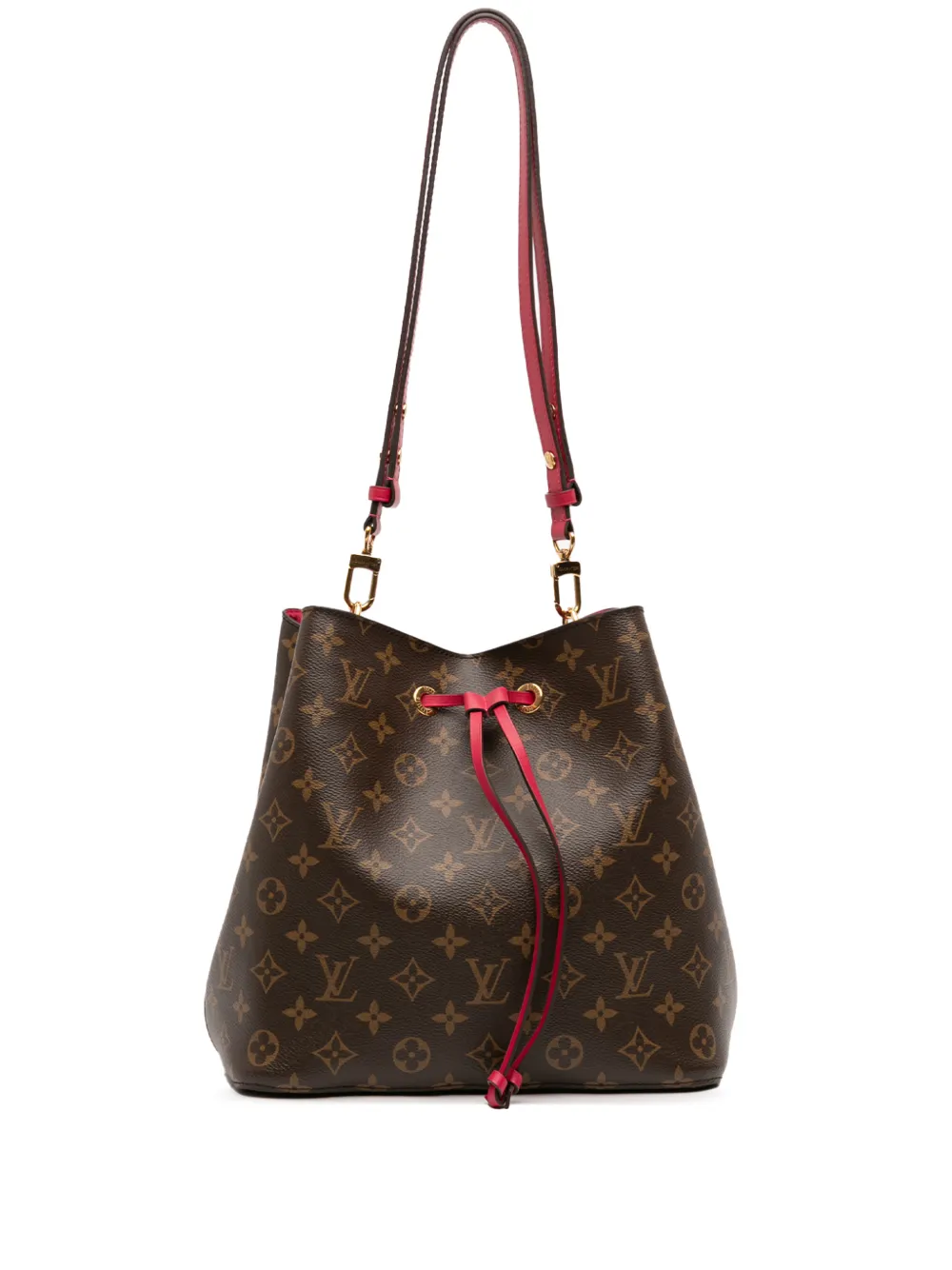 Louis Vuitton Pre-Owned 2018 Monogram Neonoe MM bucket bag - Marrone