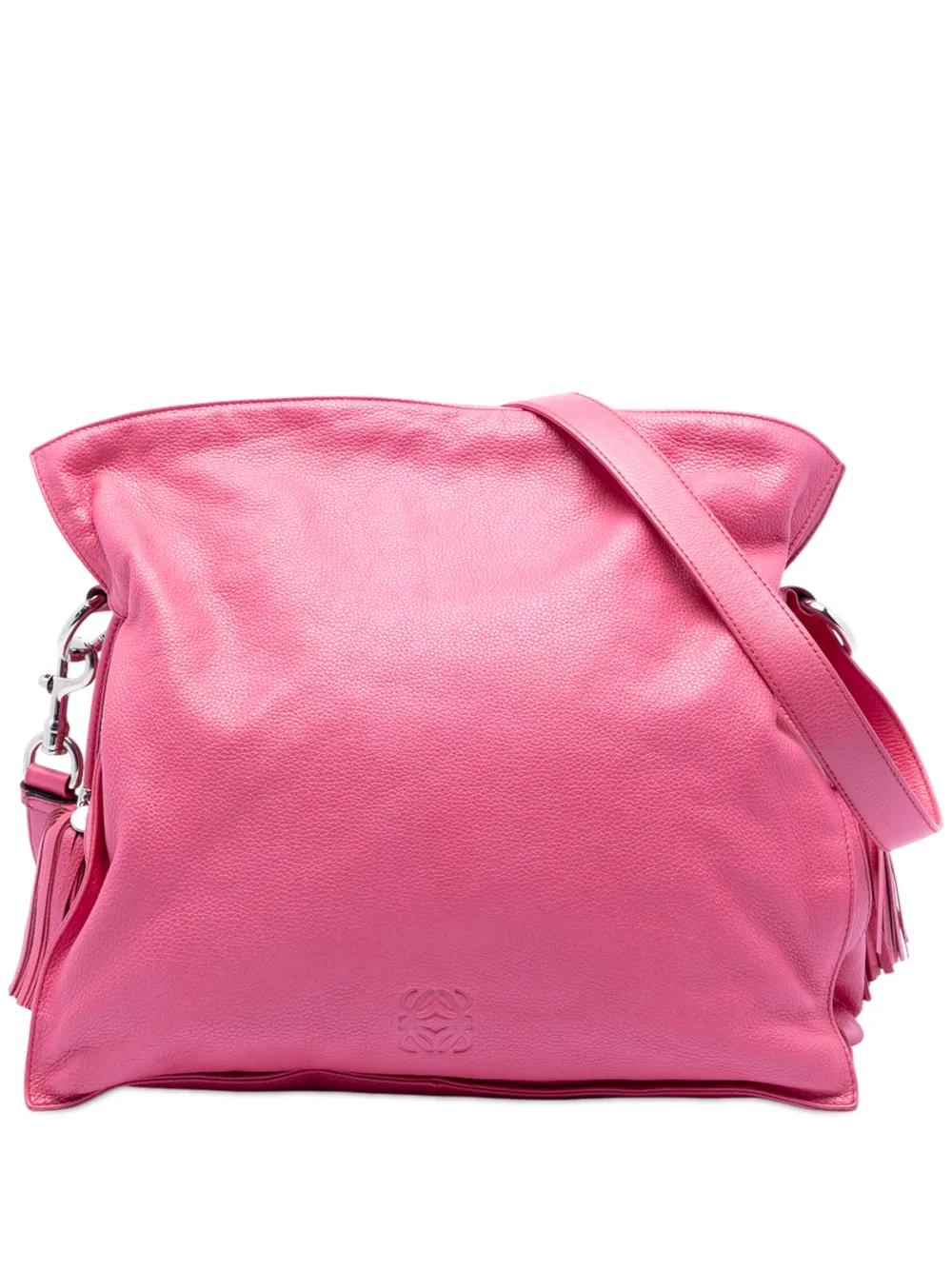 Loewe Pre-Owned 2010-2026 Nappa Flamenco Tassel crossbody bag - Pink