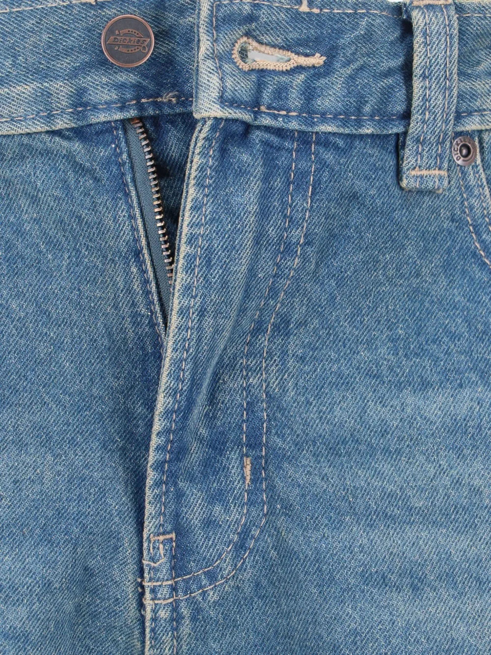 DICKIES 954 straight jeans Blauw