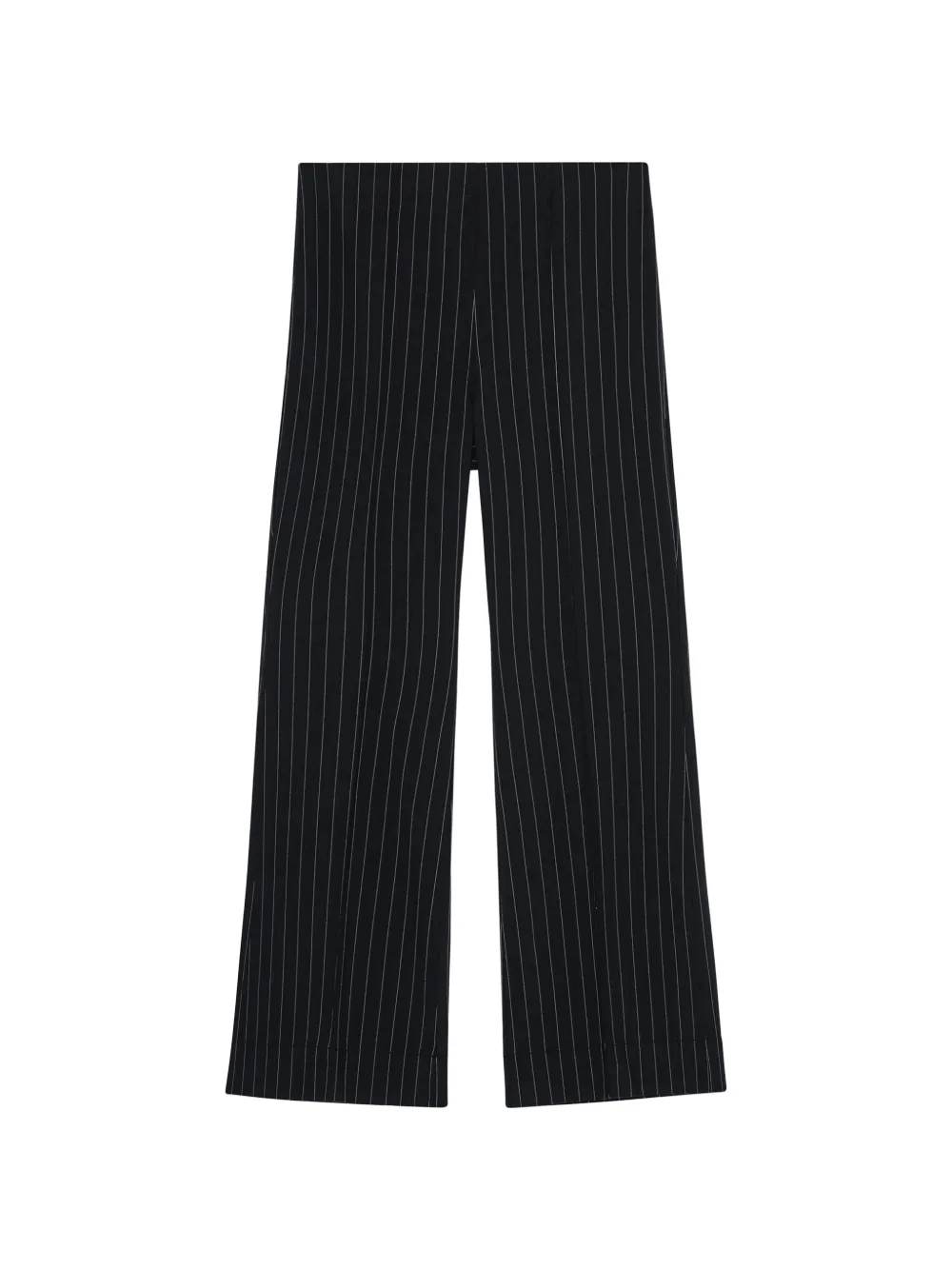 GANNI striped trousers - Blu
