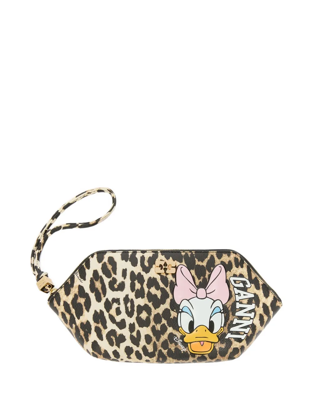 GANNI x Disney Daisy Duck makeup bag - Toni neutri