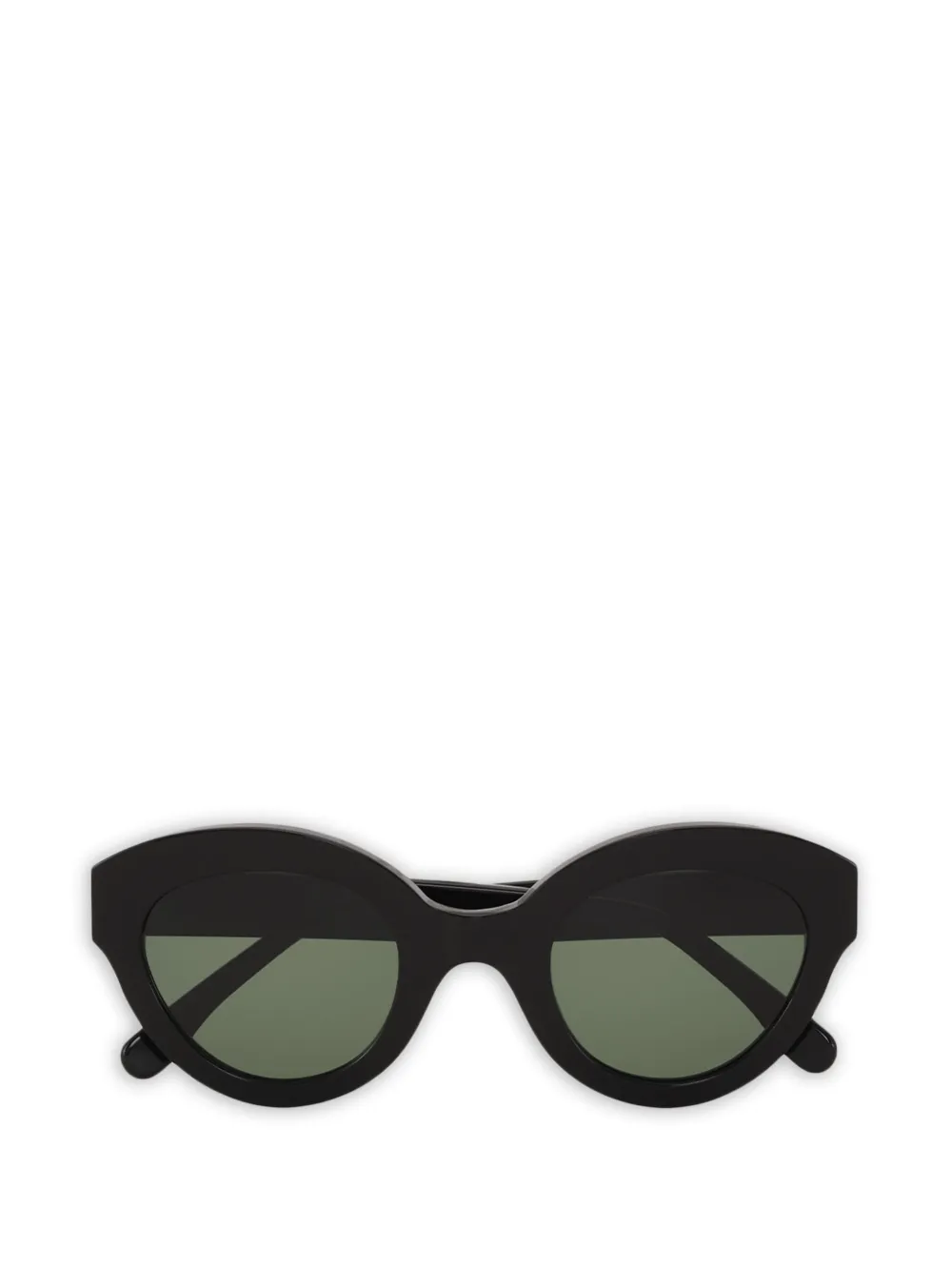 GANNI butterfly-frame sunglasses - Nero