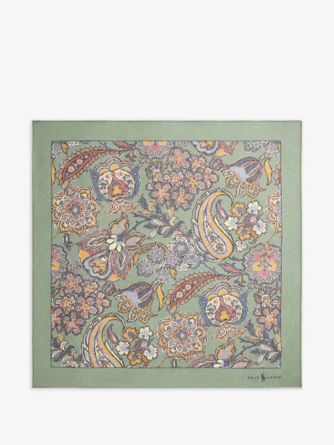Polo Ralph Lauren paisley-print scarf