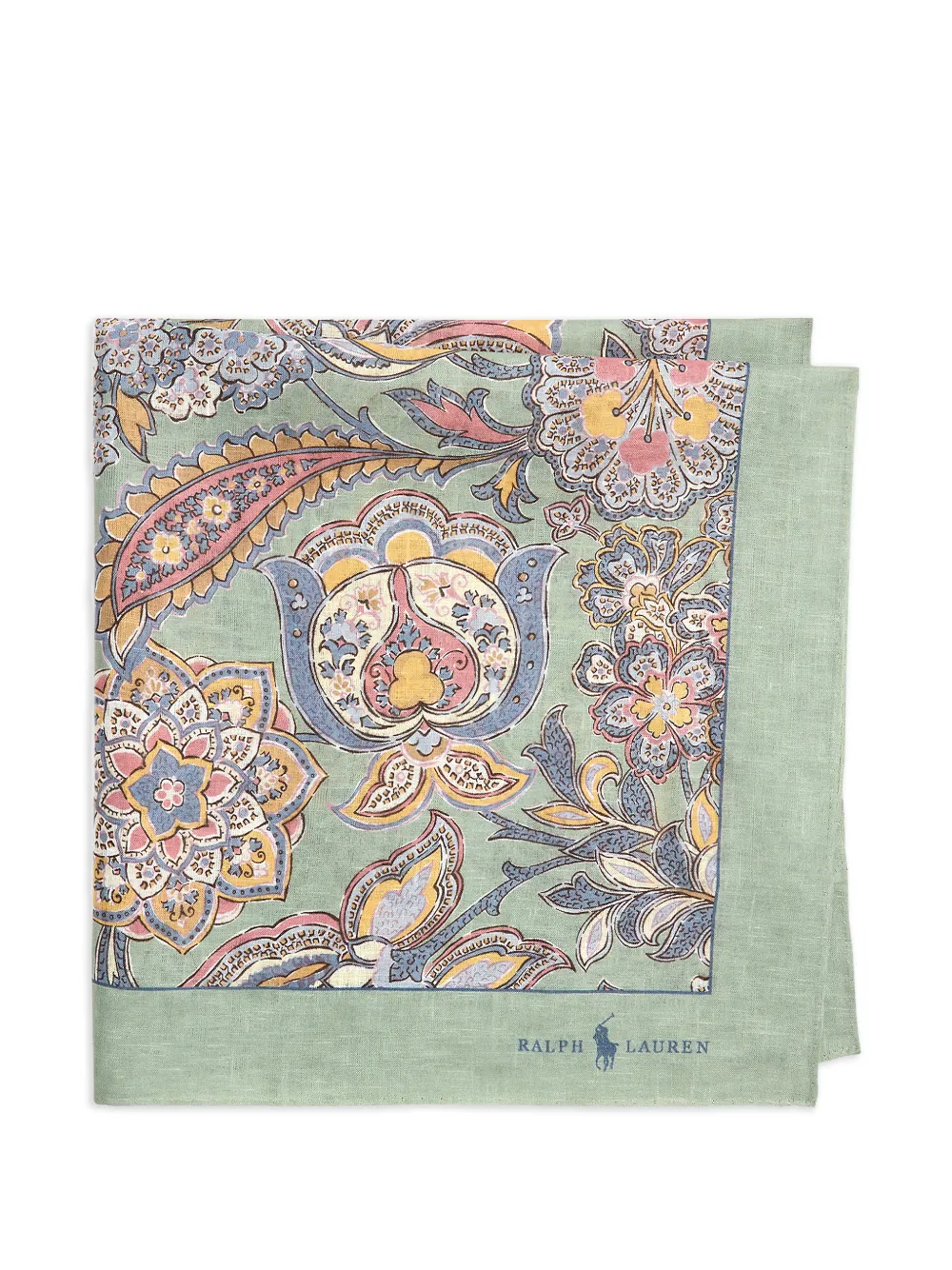 Polo Ralph Lauren Sjaal met paisley-print Groen