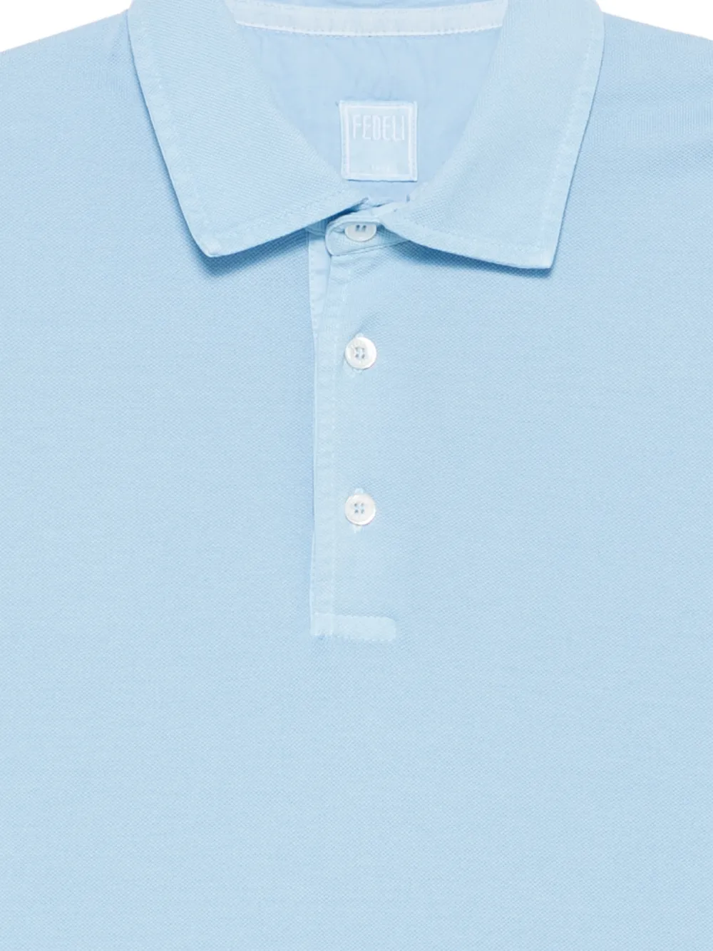  Fedeli Polo De Manga Corta - Azul 