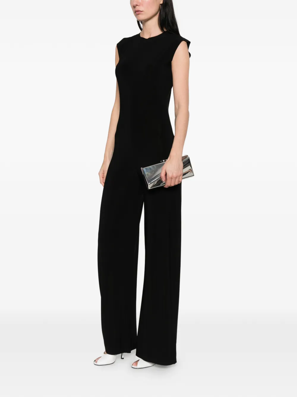 Norma Kamali Sleeveless Jumpsuit - Black 