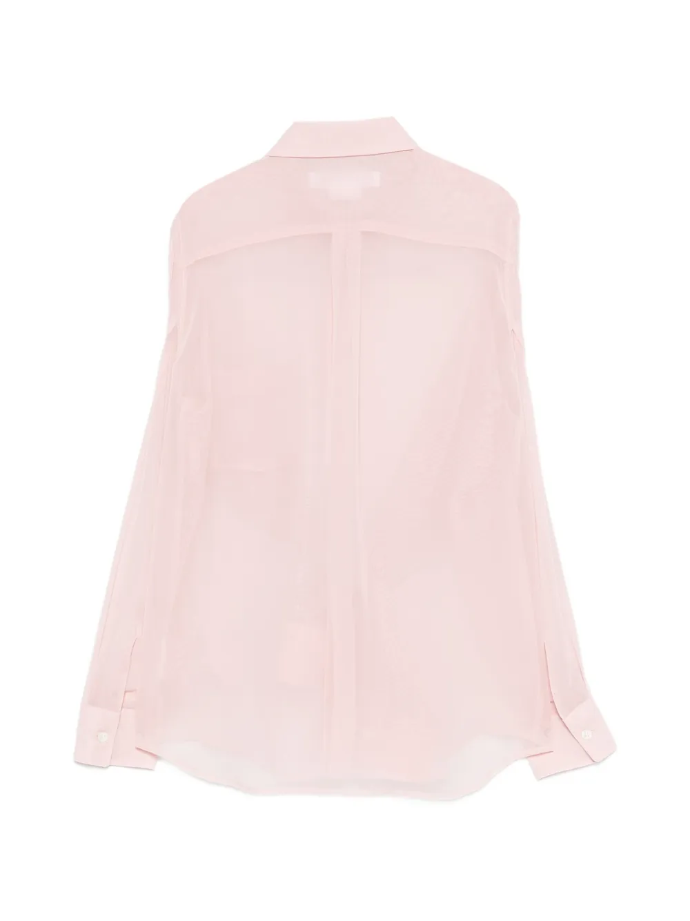 Comme Des Garçons Comme Des Garçons Gestrikte blouse Roze