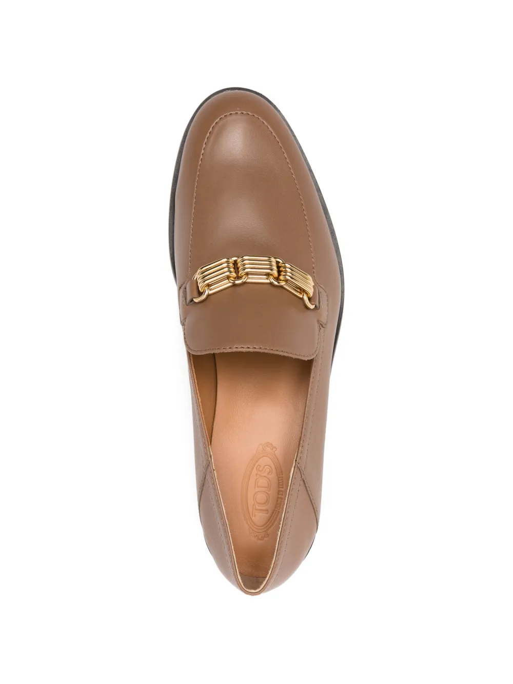 Tod's Loafers met kettingdetail Beige