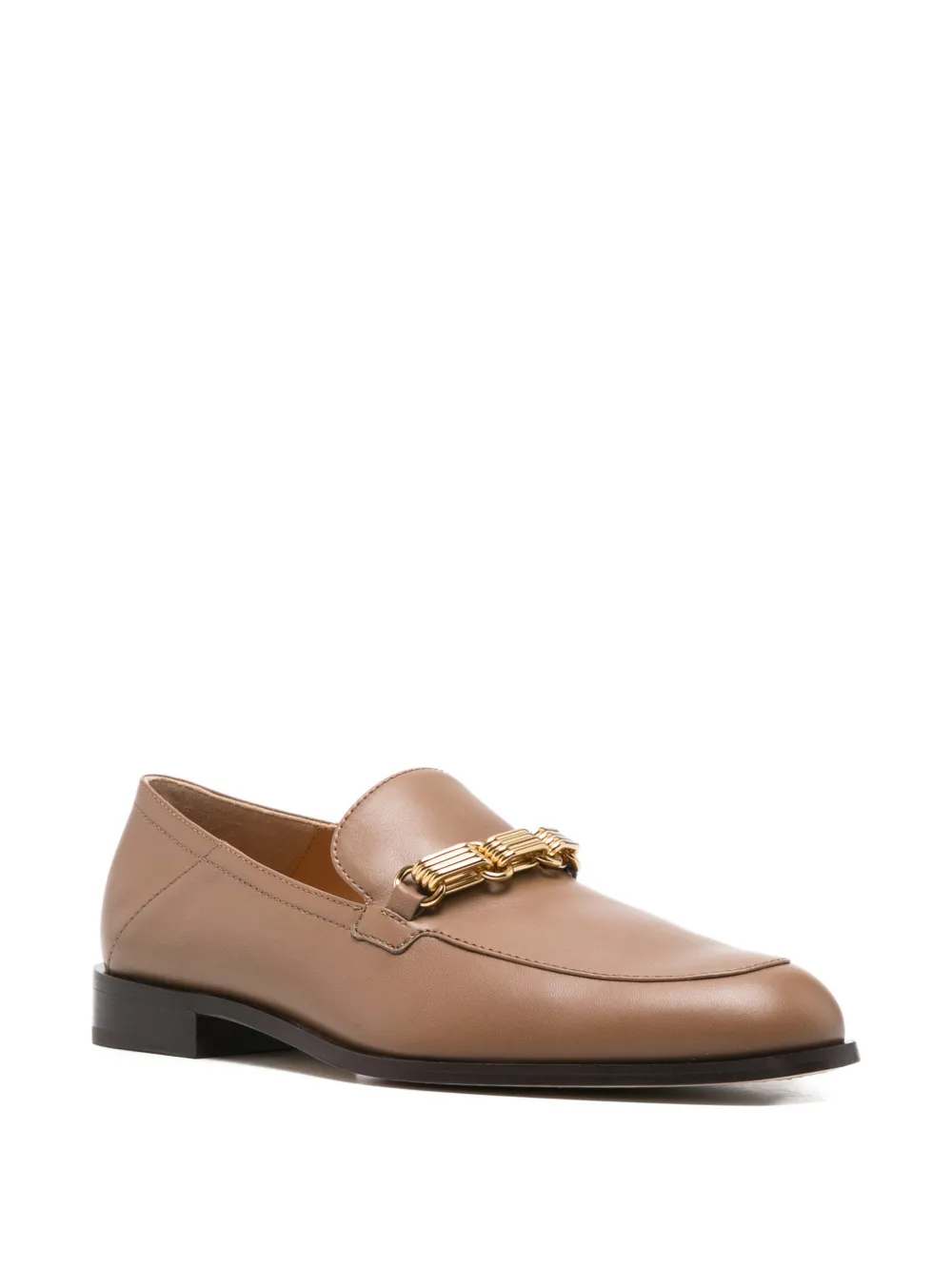 Tod's Loafers met kettingdetail Beige