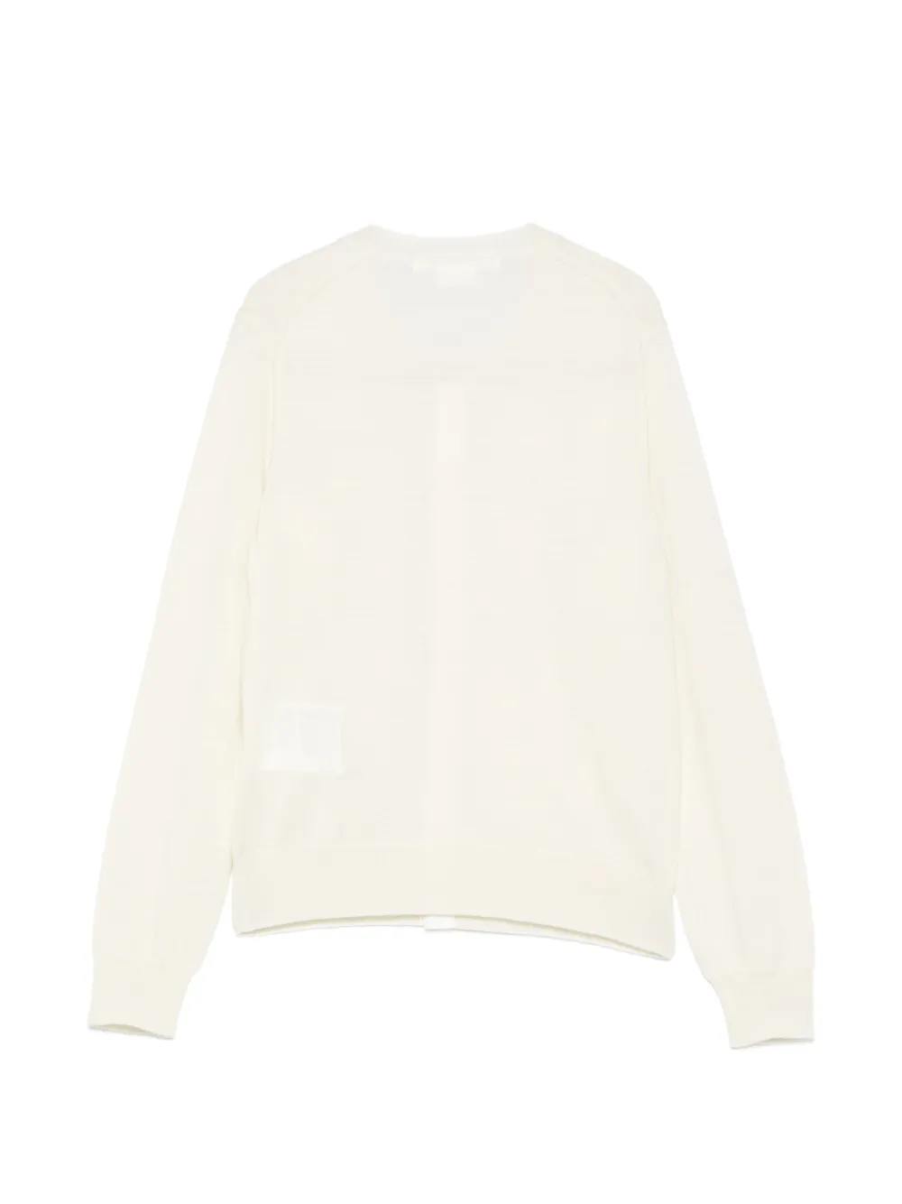  Comme Des Garçons Flower Cardigan - Neutrals 