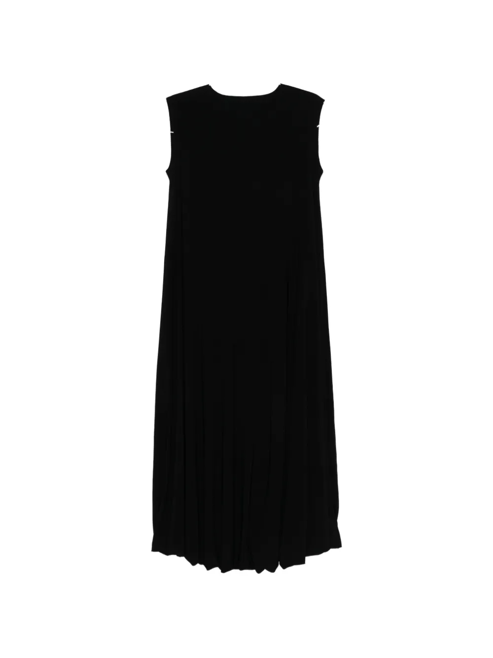 Norma Kamali sleeveless midi dress - Nero