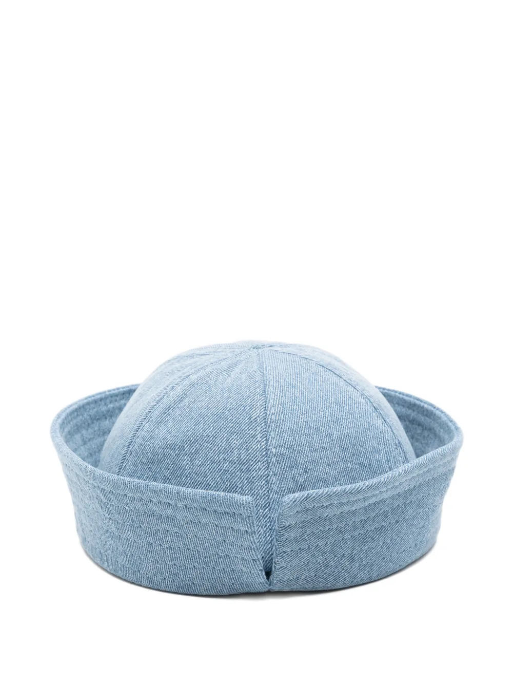 Ruslan Baginskiy RB denim vissershoed met geborduurd logo Blauw