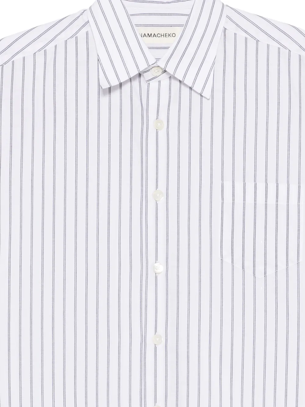  Namacheko Colt Striped Shirt - White 