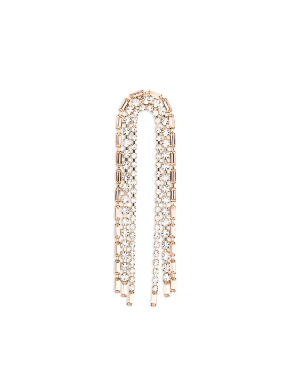 Rosantica Amarena crystal-embellished drop earrings - Oro