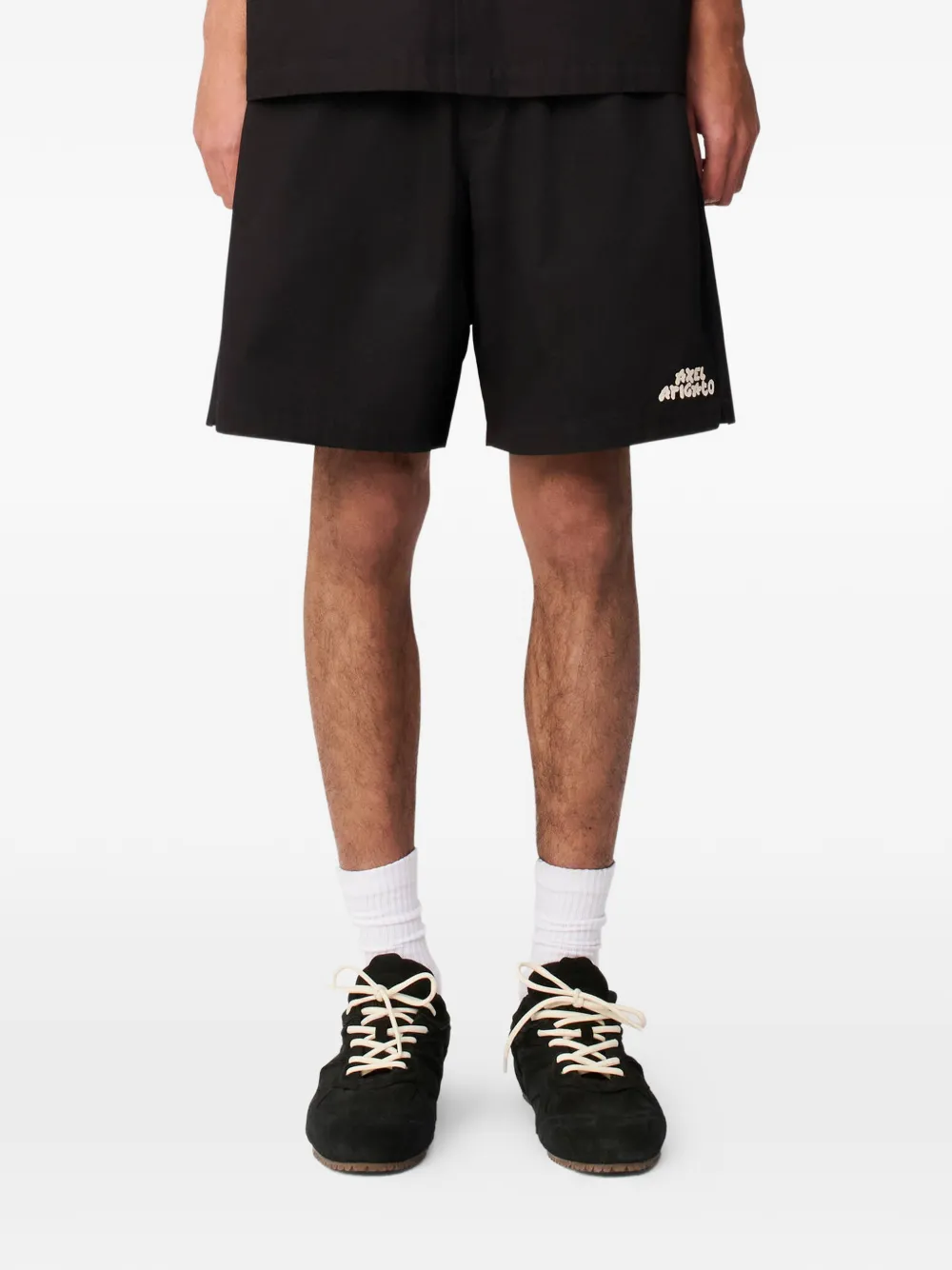 Axel Arigato Heath shorts met logo Zwart