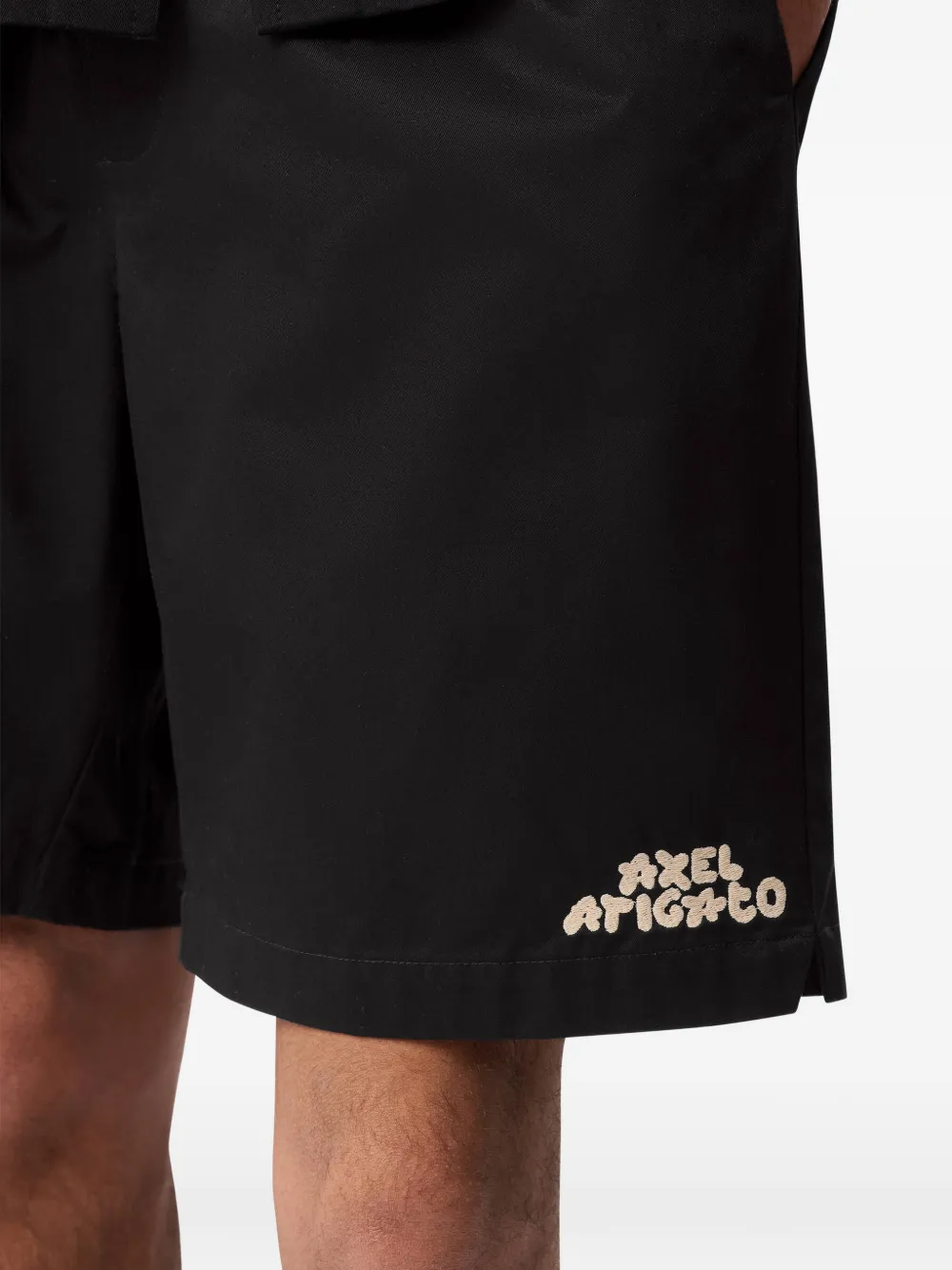Axel Arigato Heath shorts met logo Zwart
