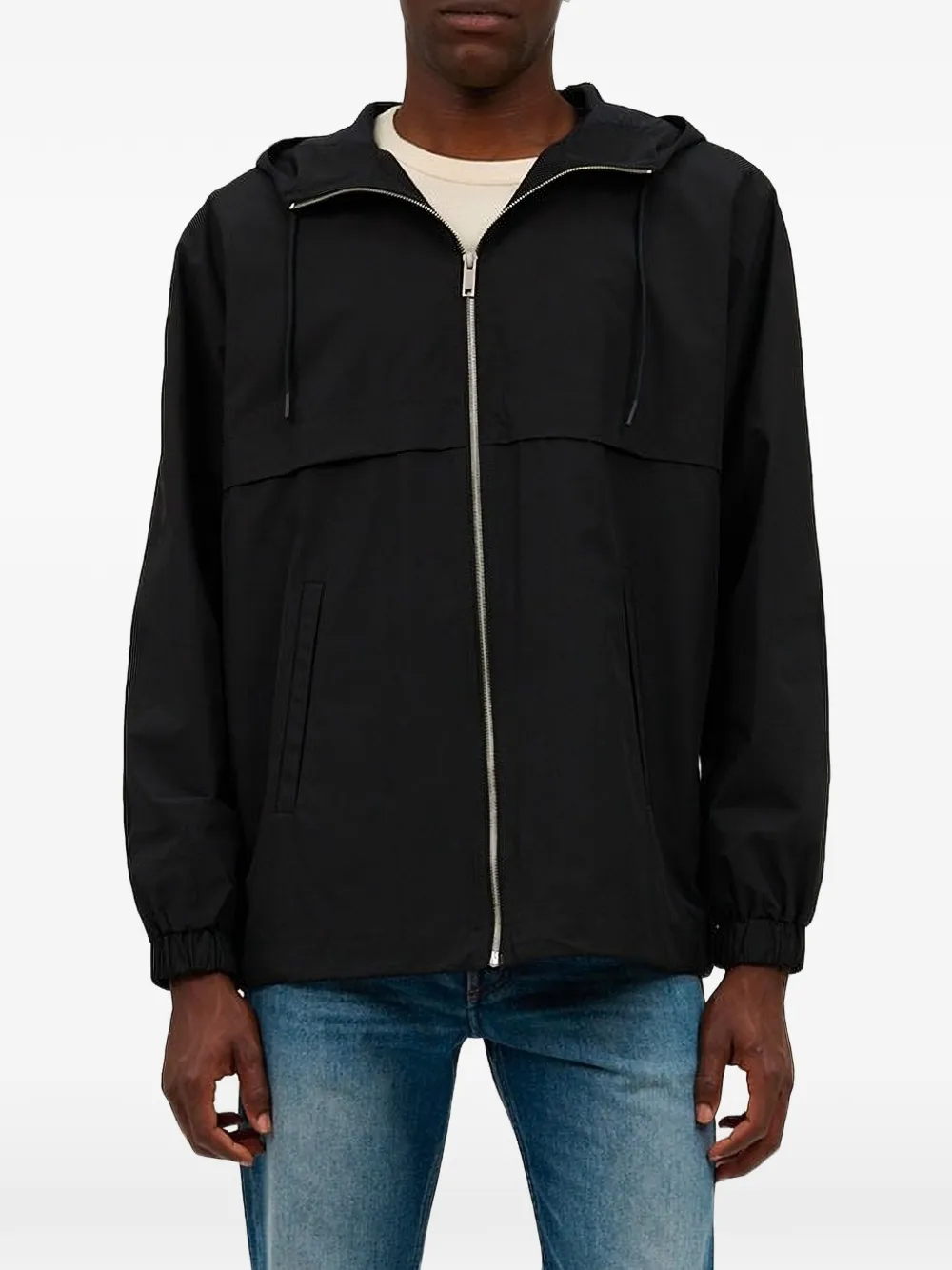 A.P.C. Iggy hooded windbreaker - Nero