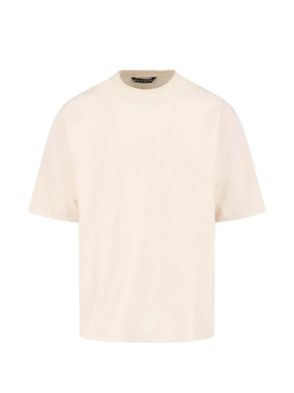 White Sand crew-neck T-shirt - Toni neutri