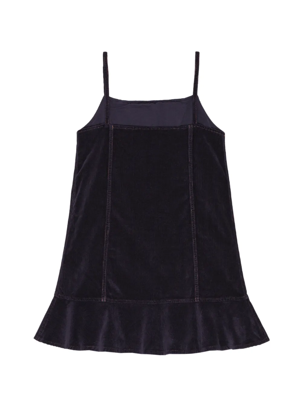 GANNI Mini-jurk met vlakken Blauw