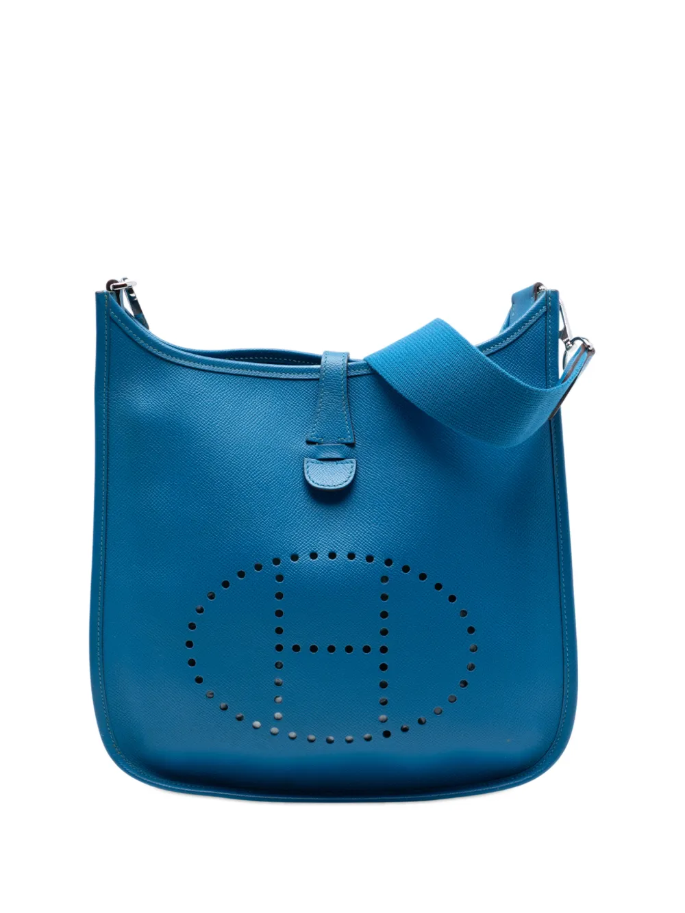 Hermès Pre-Owned 2014 Epsom Evelyne III 29 crossbody bag - Blu