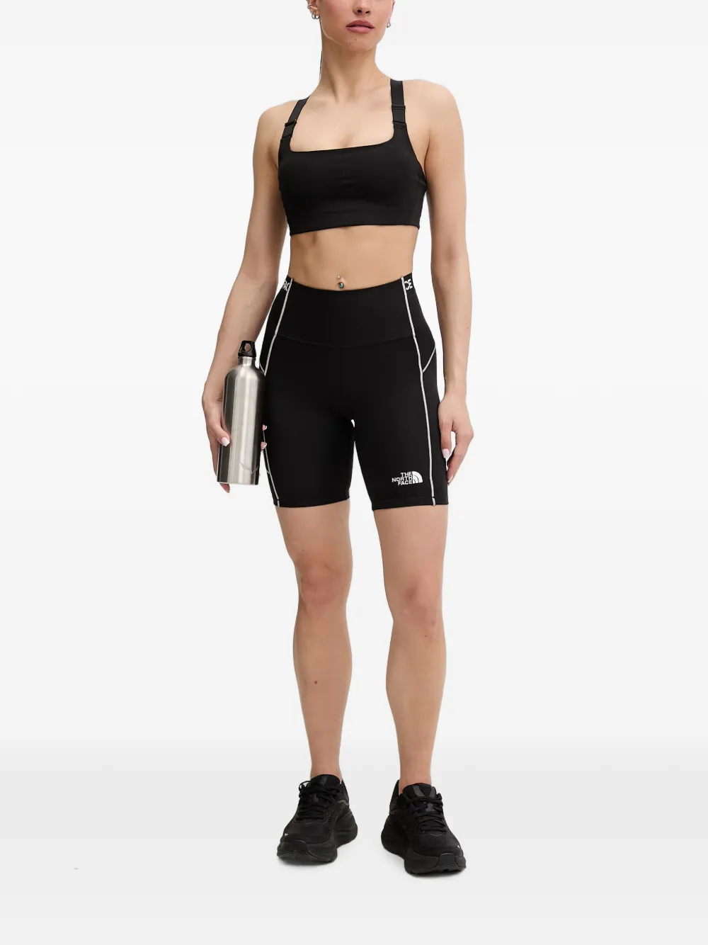 The North Face Refina racerback sport-bh Zwart