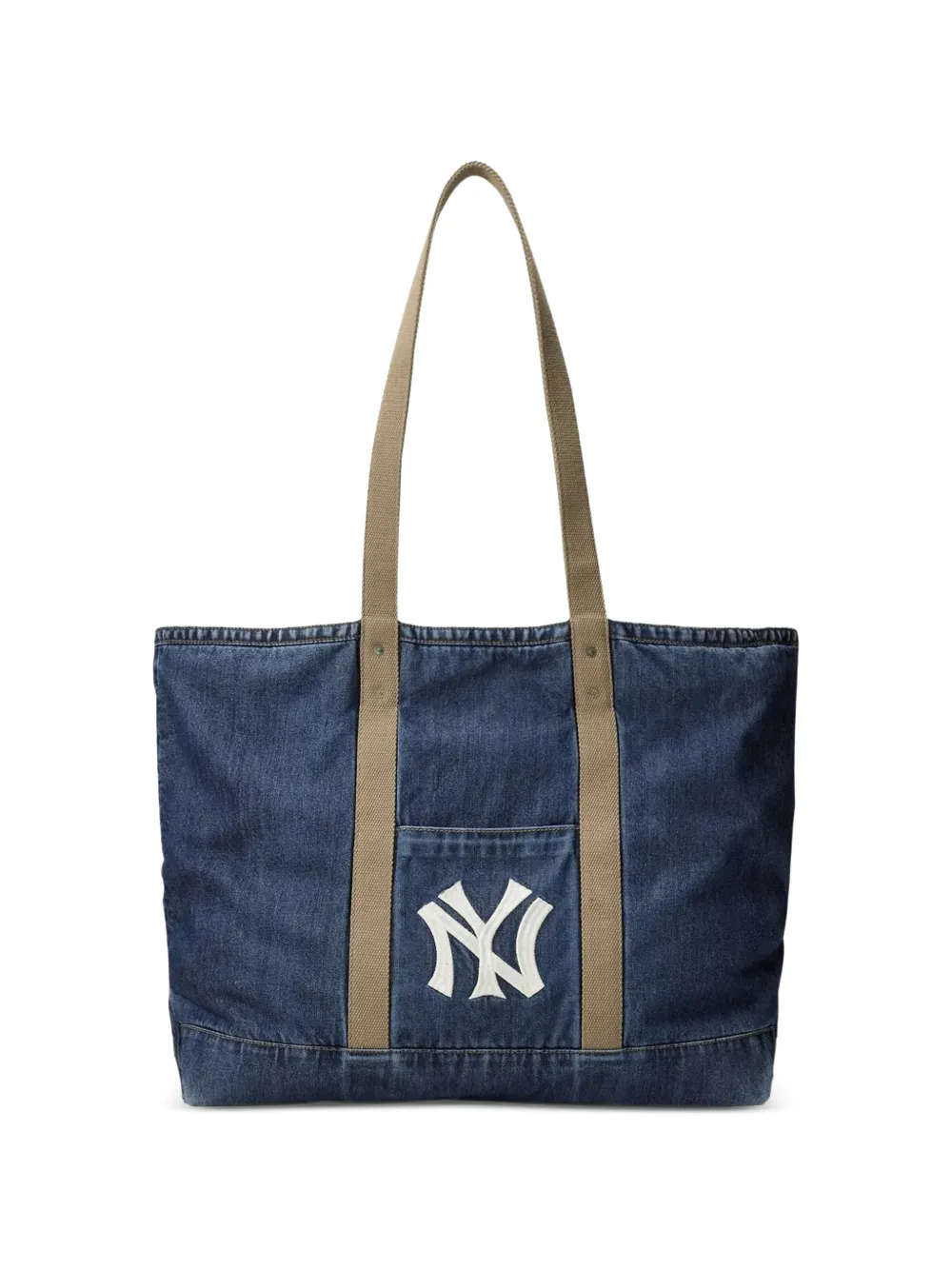 Polo Ralph Lauren embroidered logo top bag - Blue