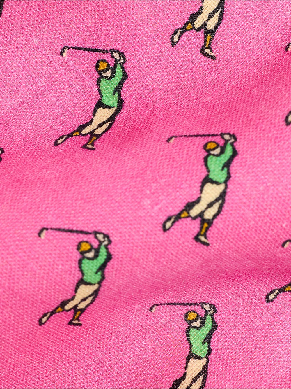 Polo Ralph Lauren Stropdas met patroon Roze