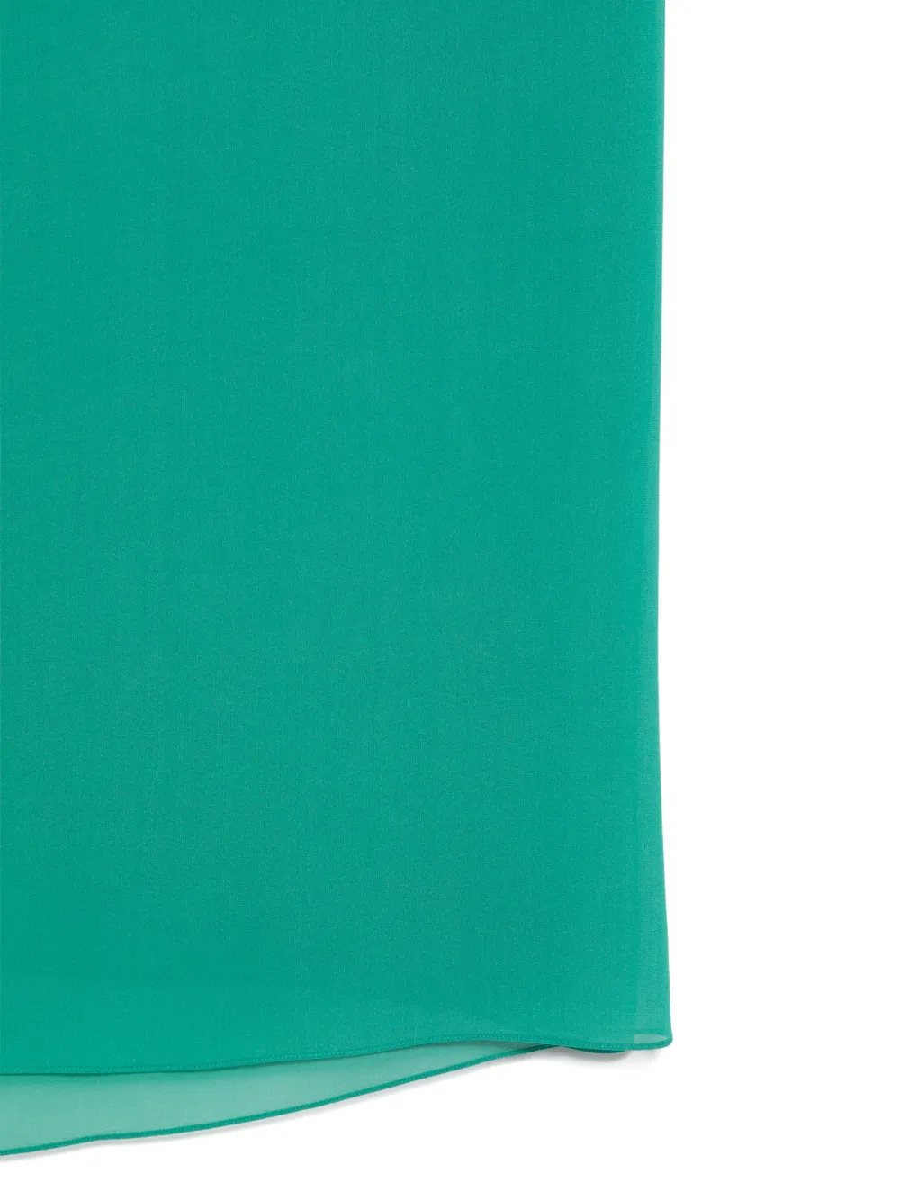  Max Mara Green Silk Scarf 