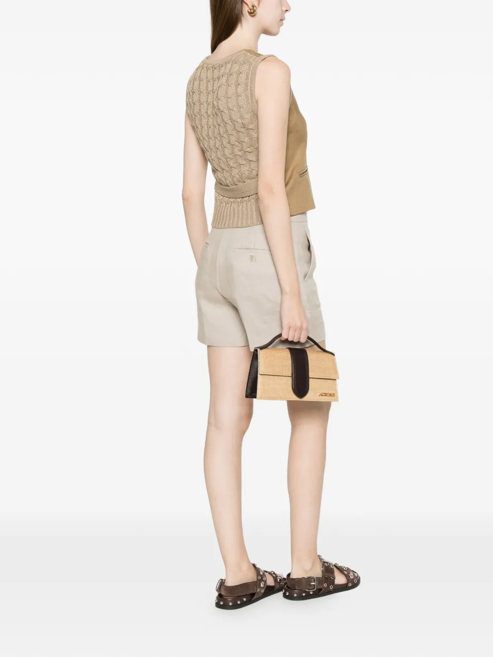  Max Mara Calibri Knitted Waistcoat - Neutrals 