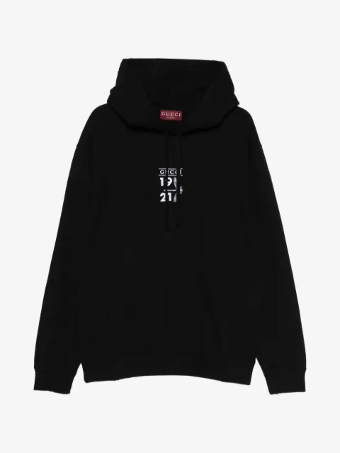 Gucci 图案连帽卫衣