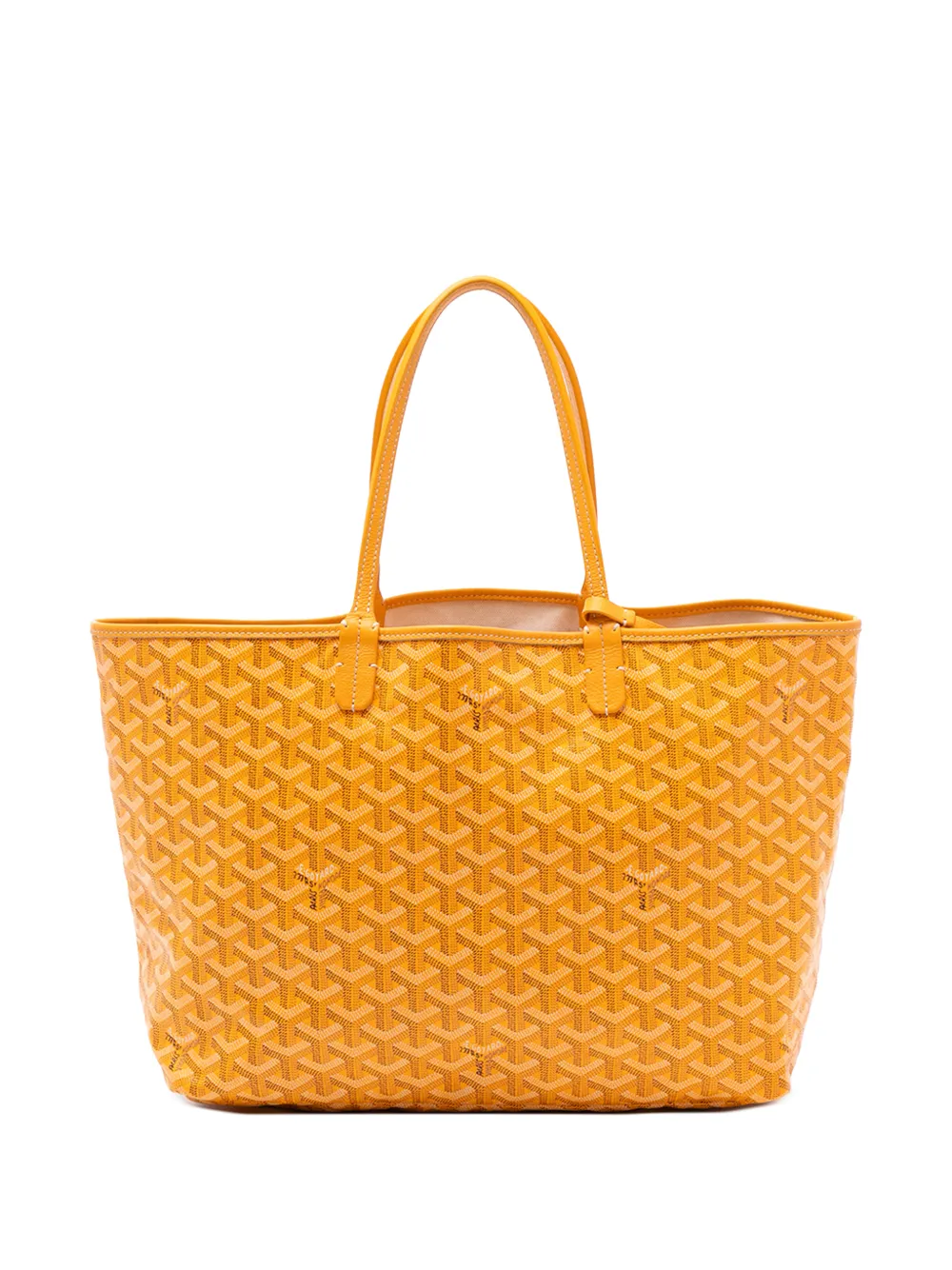 Goyard Pre-Owned 2010-2026 Goyardine Saint Louis PM tote bag - Giallo