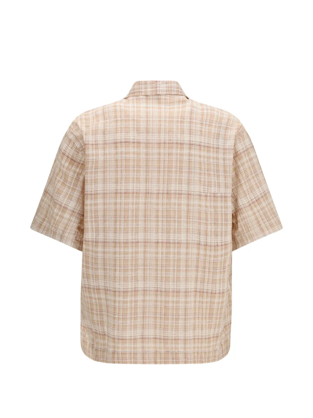 Sunflower Adam geruit overhemd Beige