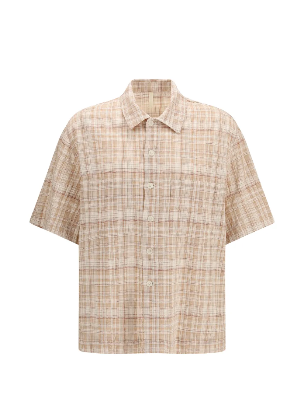 Sunflower Adam check shirt - Toni neutri