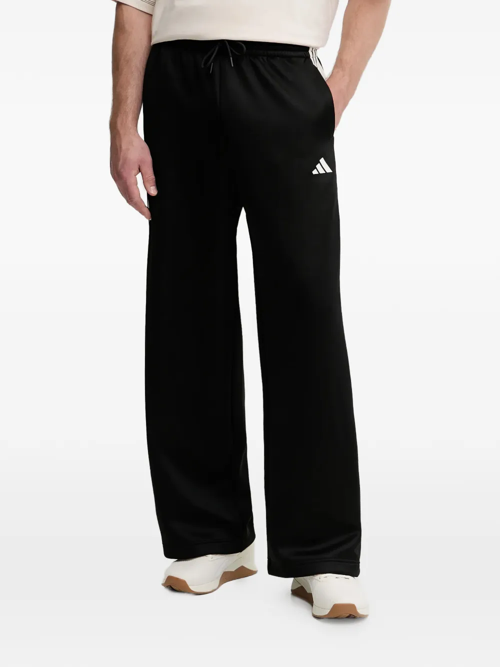 adidas Stadium side-stripe track pants - Nero