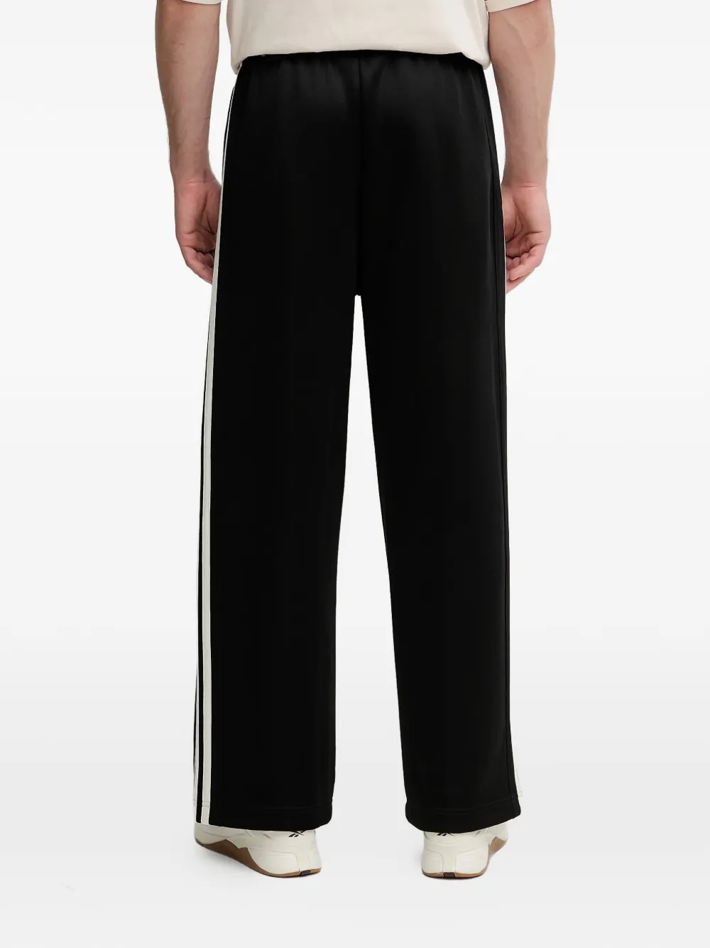 adidas Stadium side-stripe track pants Zwart