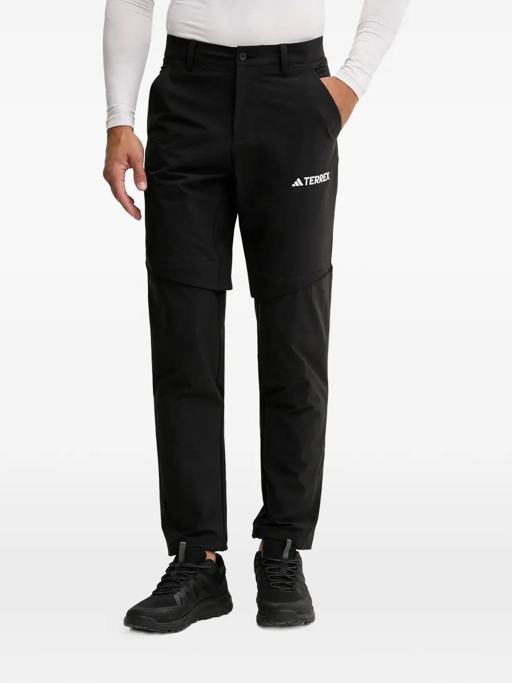 adidas Terrex zip-off trousers - Schwarz